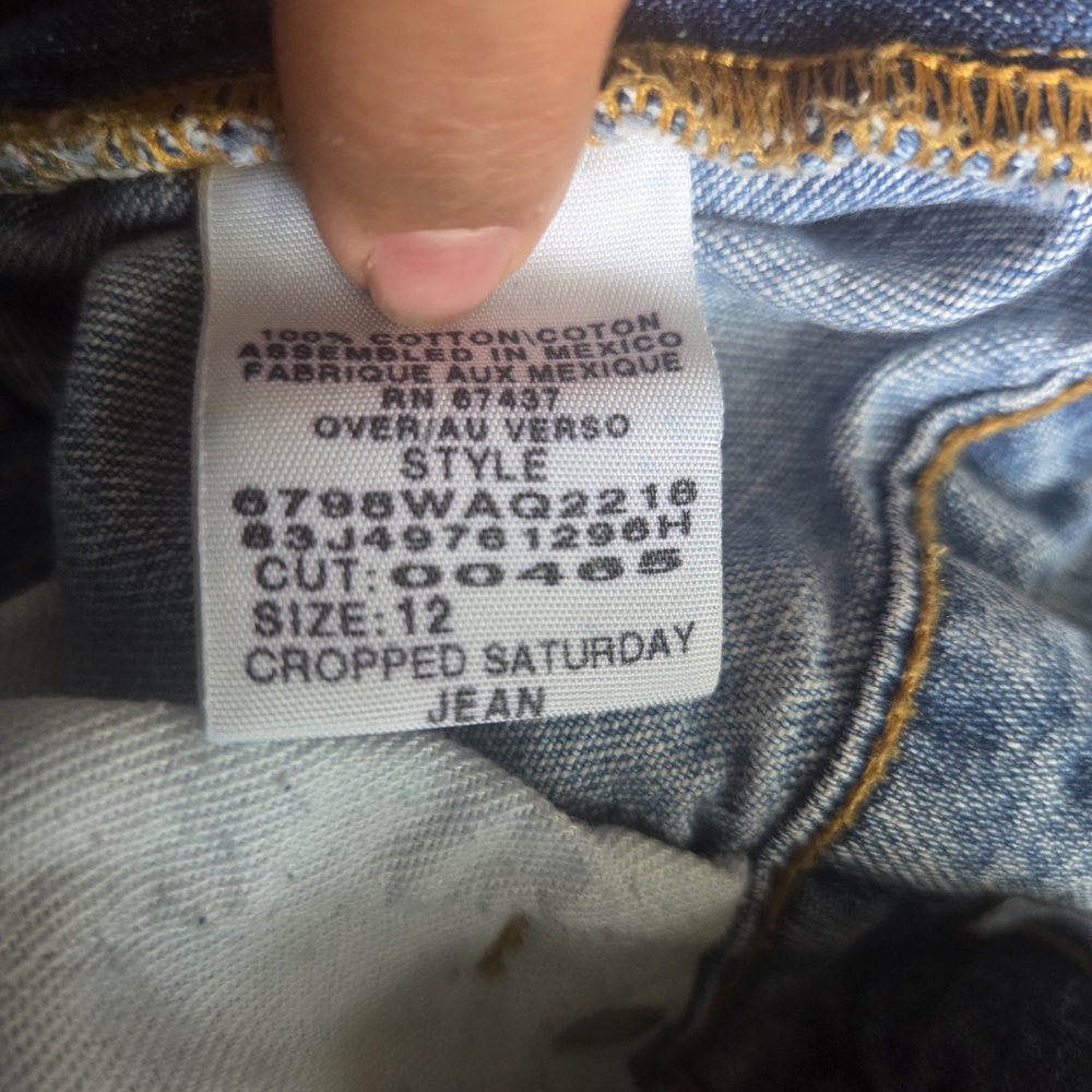 Polo by Ralph Lauren Cropped Blue Jeans